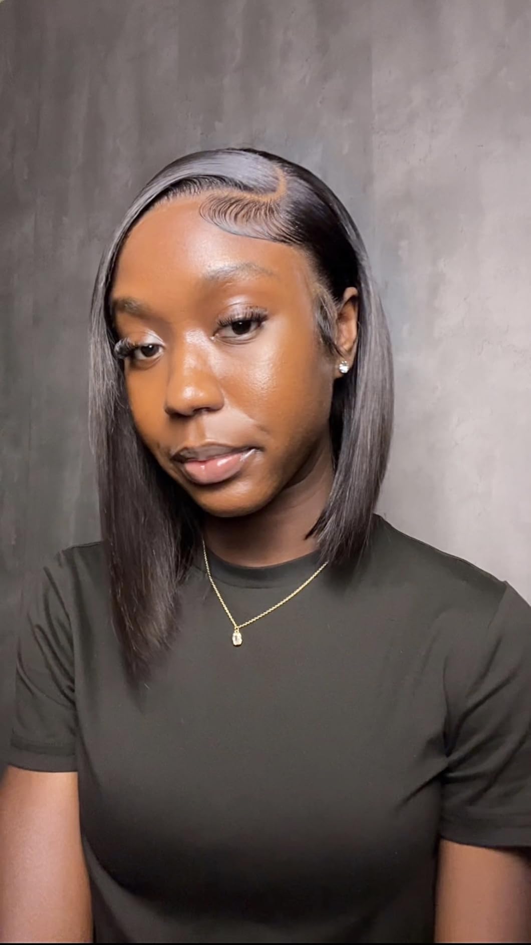 Softlife Hair customer wearing wig review photo from Jasmine R.