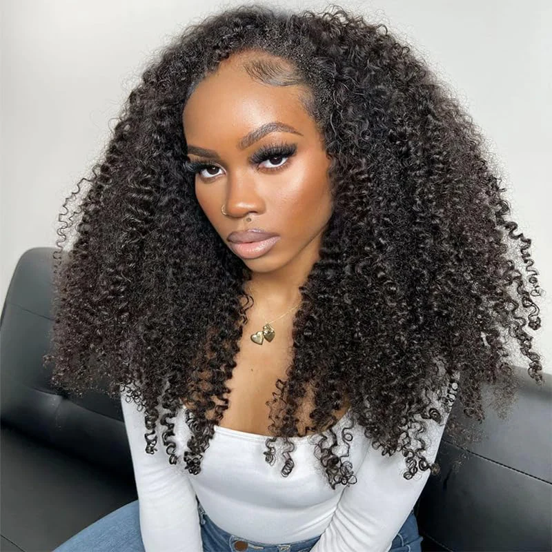Glueless Short Curly Bob 13x4 Full Frontal Pre Plucked Wig Human Hair