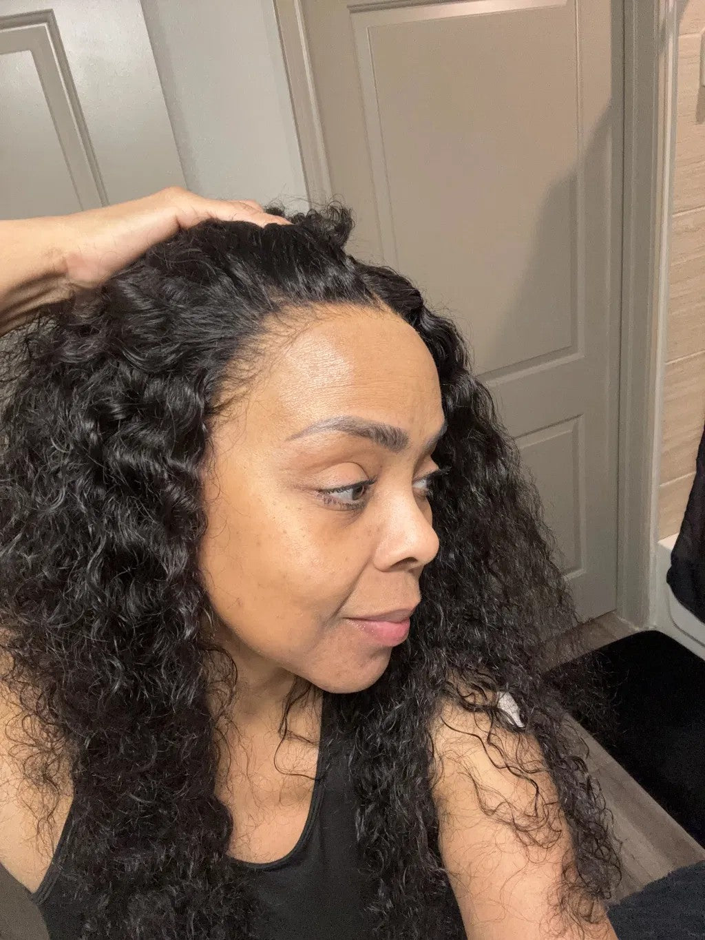 Softlife Hair customer wearing wig review photo from Shanice Brown