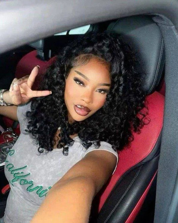 Softlife Hair customer wearing wig review photo from Danielle Foster