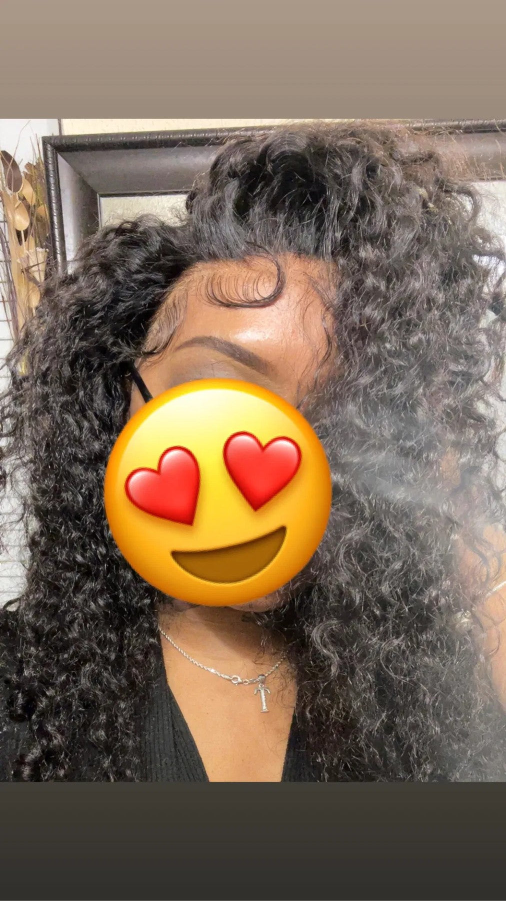 Softlife Hair customer wearing wig review photo from Ashley Martin