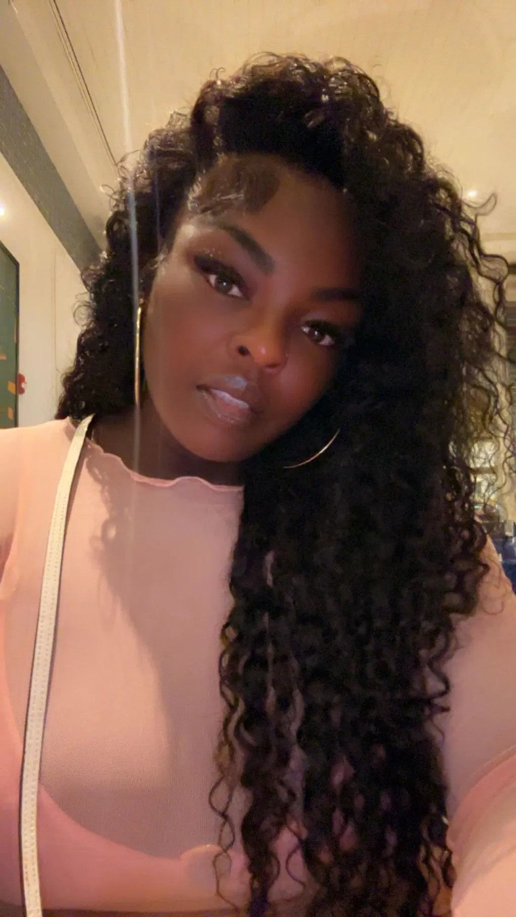 Softlife Hair customer wearing wig review photo from Brianna Green