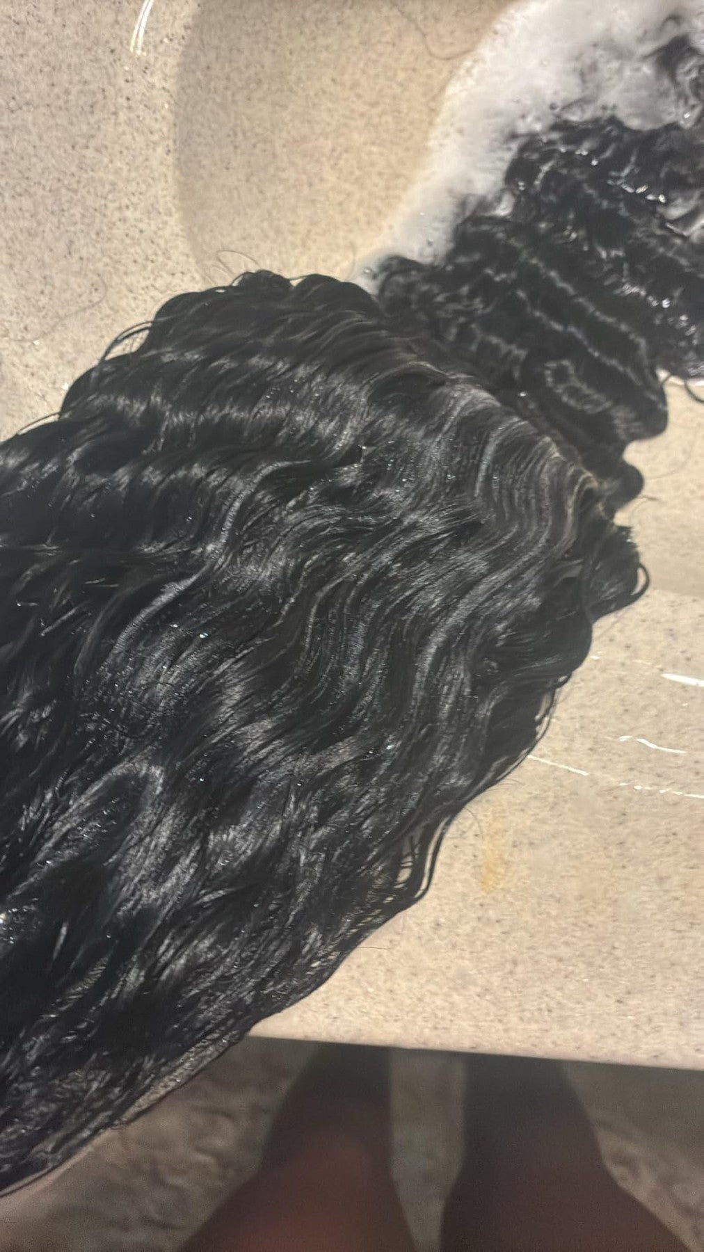 Softlife Hair customer wearing wig review photo from Morgan Bell