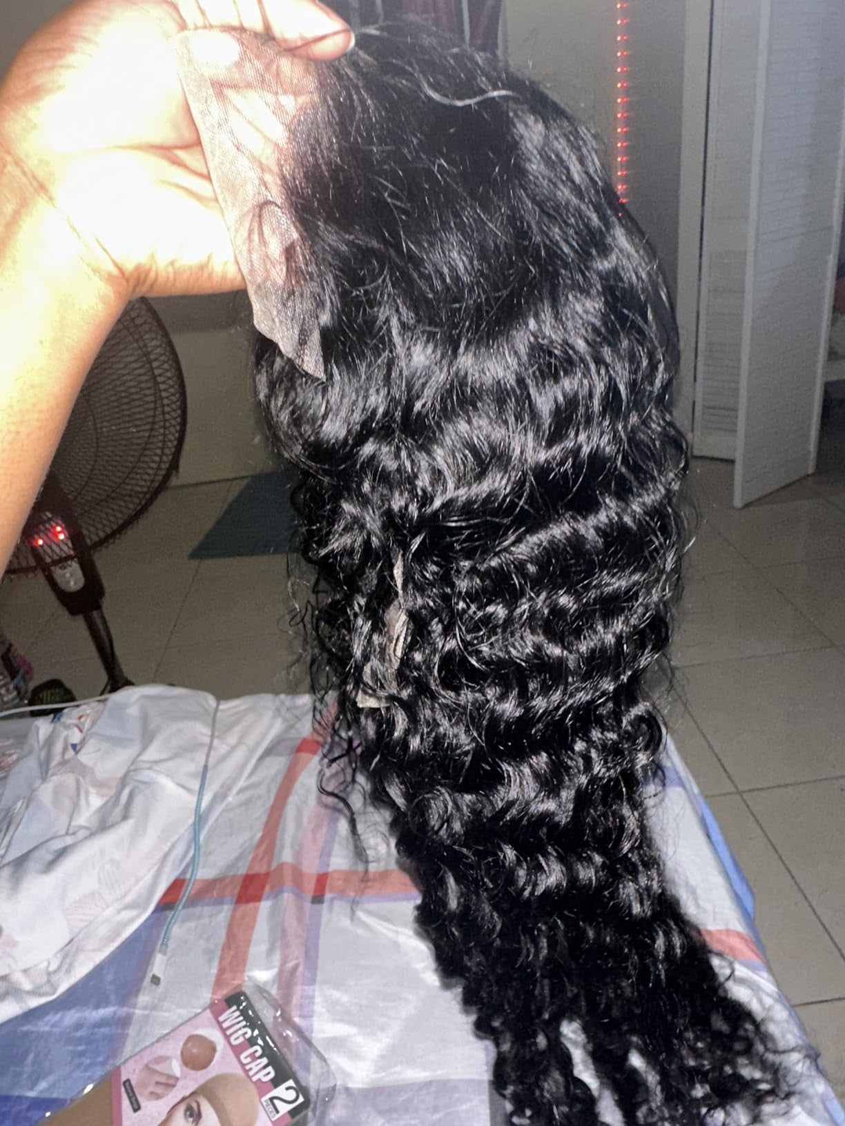 Softlife Hair customer wearing wig review photo from Yolanda Price