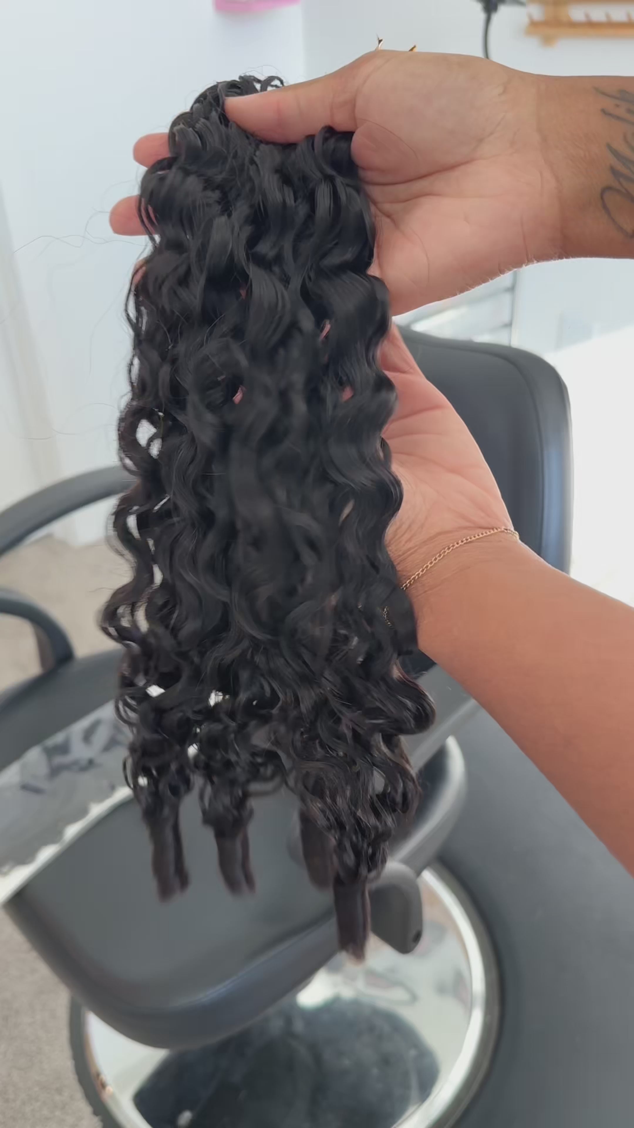 Softlife Burmese Curly Crochet Human Hair – Soft Defined Curls with Finger-Coil End Lightweight · Reusable