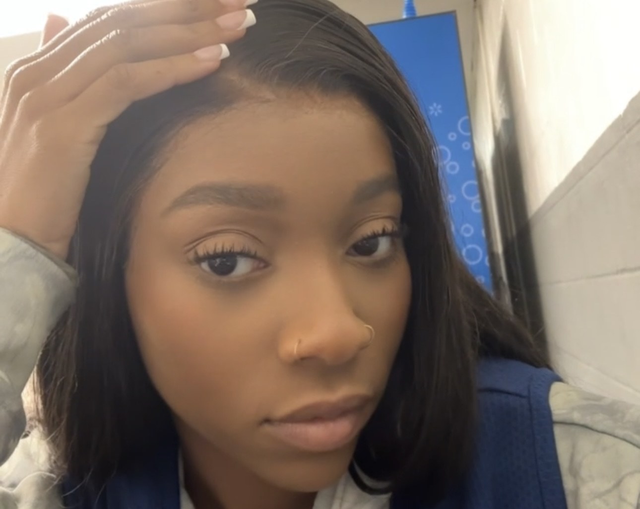 Softlife Hair customer wearing wig review photo from Kiara T.