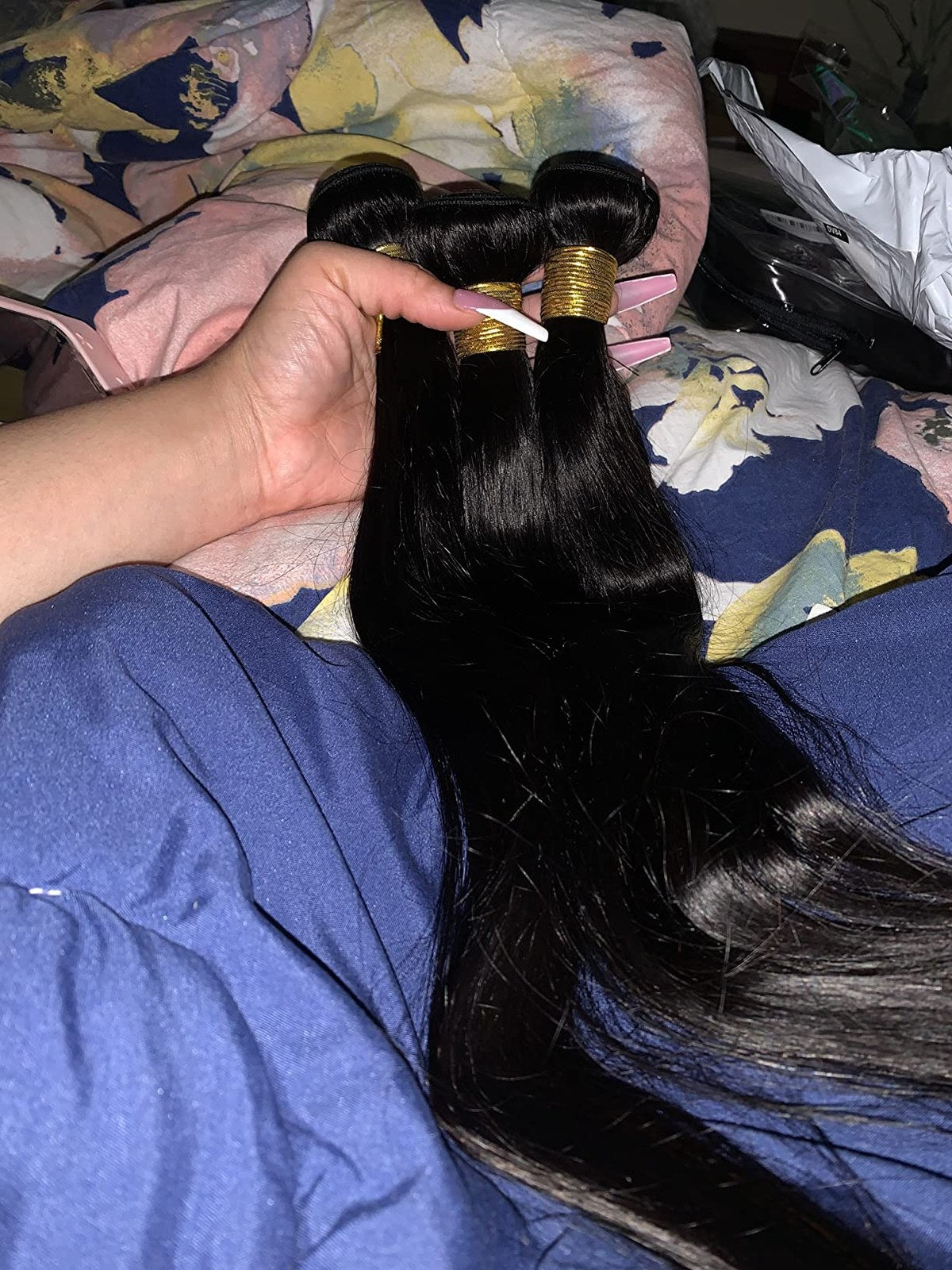 Bundles Deal Virgin Human Hair review photo from N***i M.